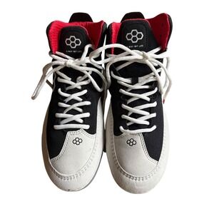 NIB RUDIS Courage Midnight Smoke Wrestling Shoes Black Red Men's 9/Women's 10.5